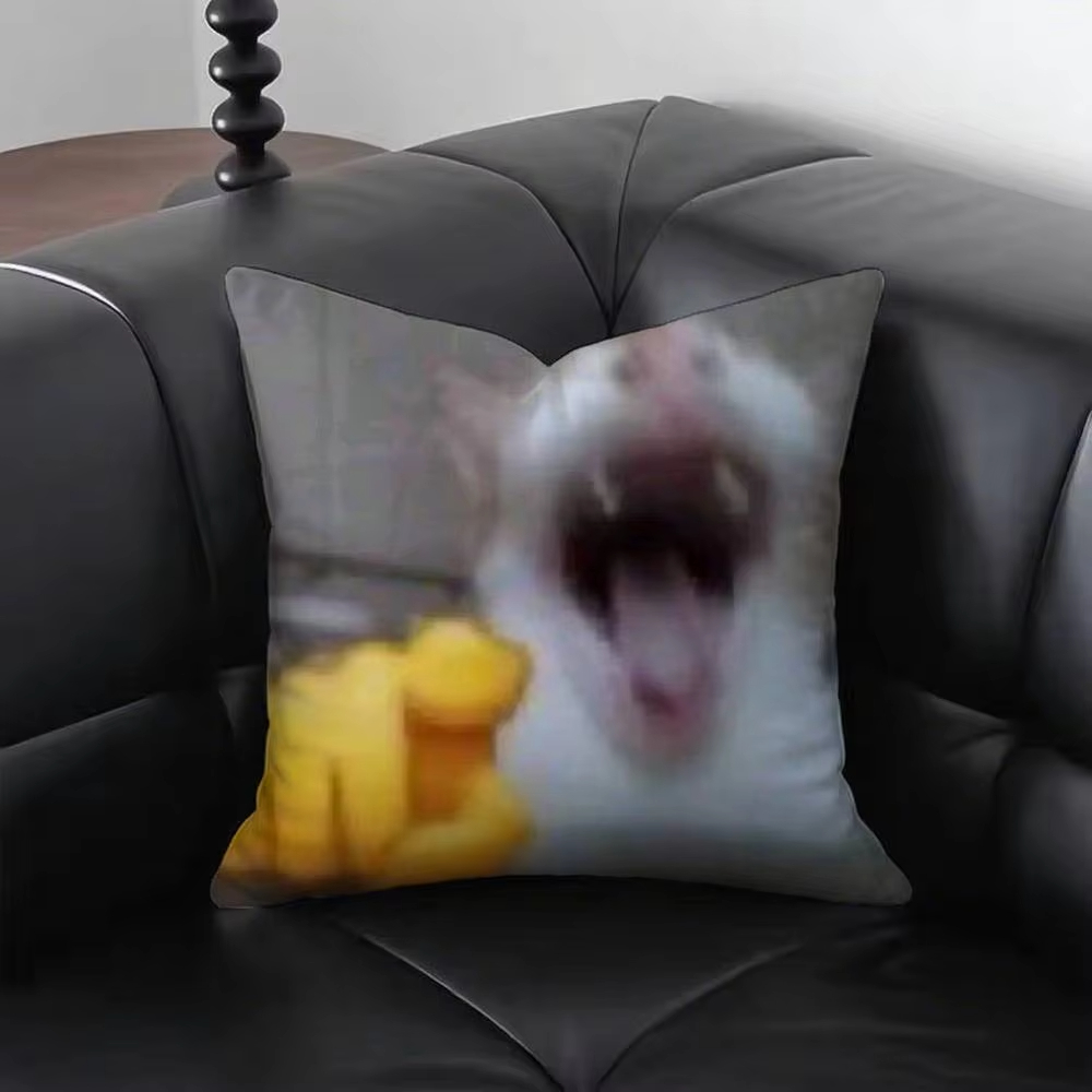 Home Decor Emoji - Наволочка с забавным котом M-Meme, наволочка