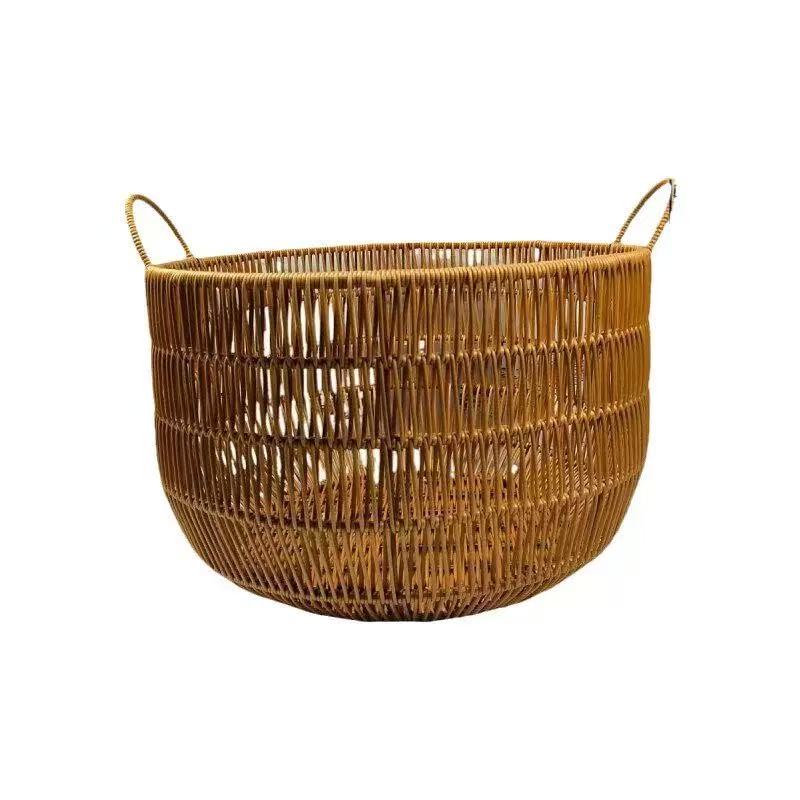 Rattan Plant Basket - Плетеная корзина для хранения ручной работы