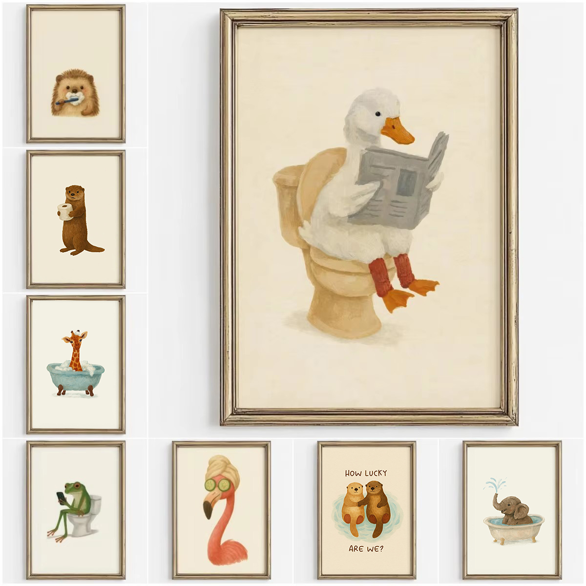 Home Decor Vietnam - Милый настенный декор с животными для