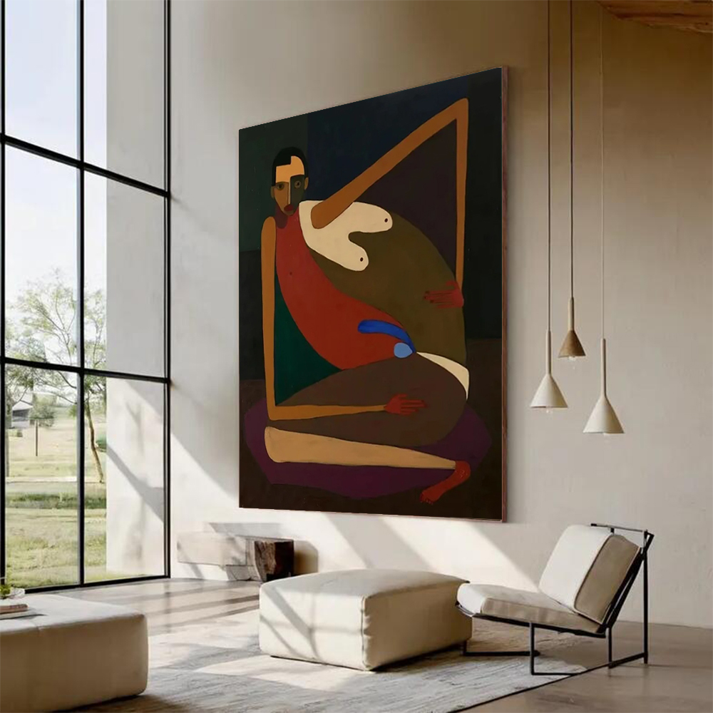 Home Decor Free Images - Ручная работа: абстрактная картина маслом на