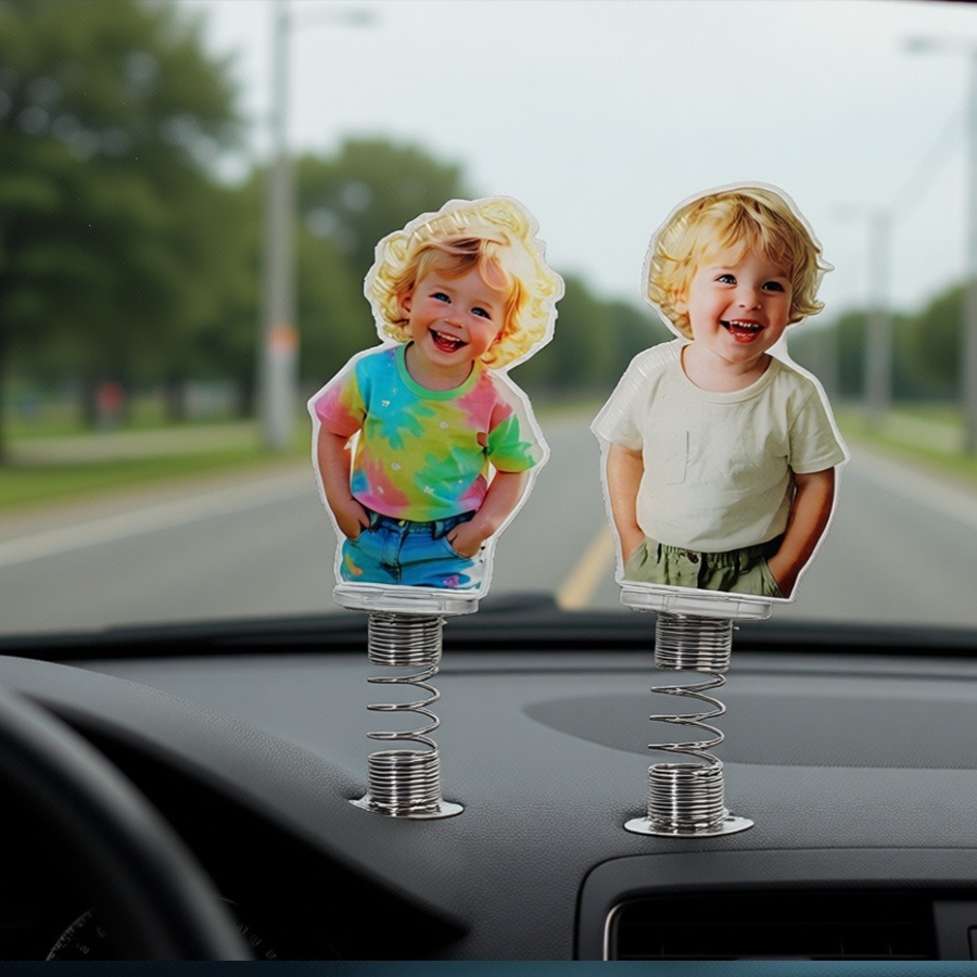 Home Decor Zone - Персонализированный акриловый фотосувенир | Автомобильный подвесной/неподвижный