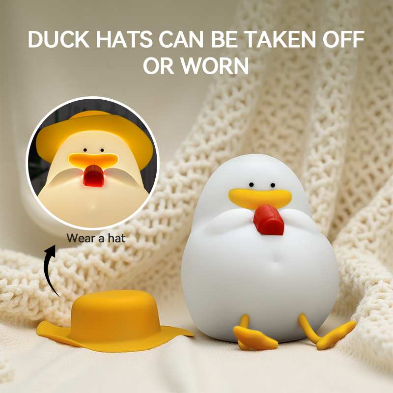 Home Decor Happy - Ночник Happy Duck, прикроватная лампа с