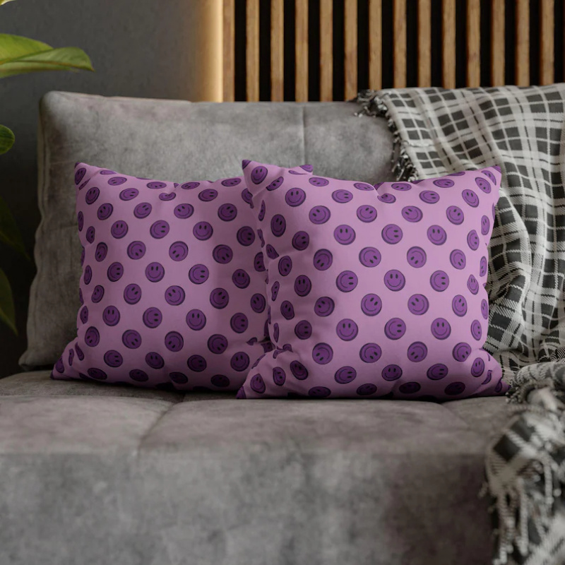 Чехол для подушки VIKAMA Purpl – обзор и цена Home Decor Emoji