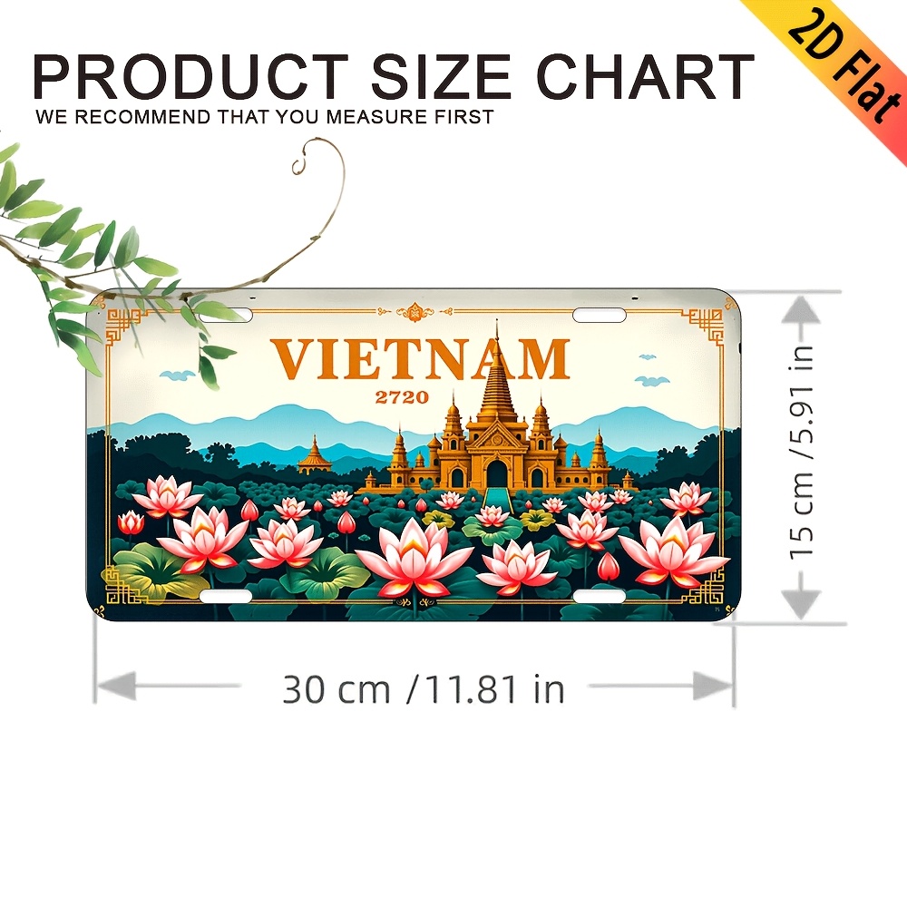 Алюминиевая винтажная табличка – обзор и цена Home Decor Vietnam
