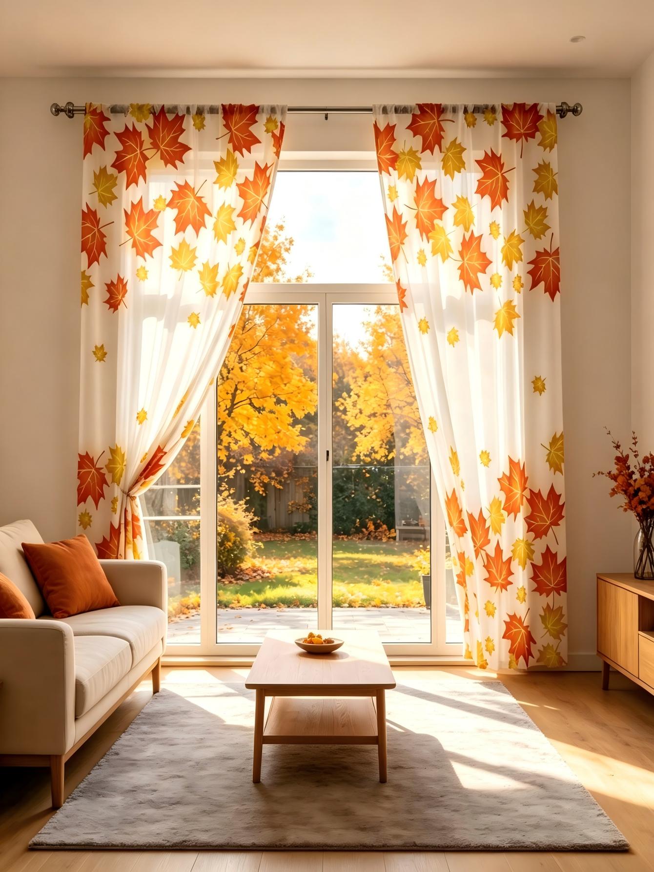 2 шт. Цифровые прозрачные штор – обзор и цена Home Decor Yellow