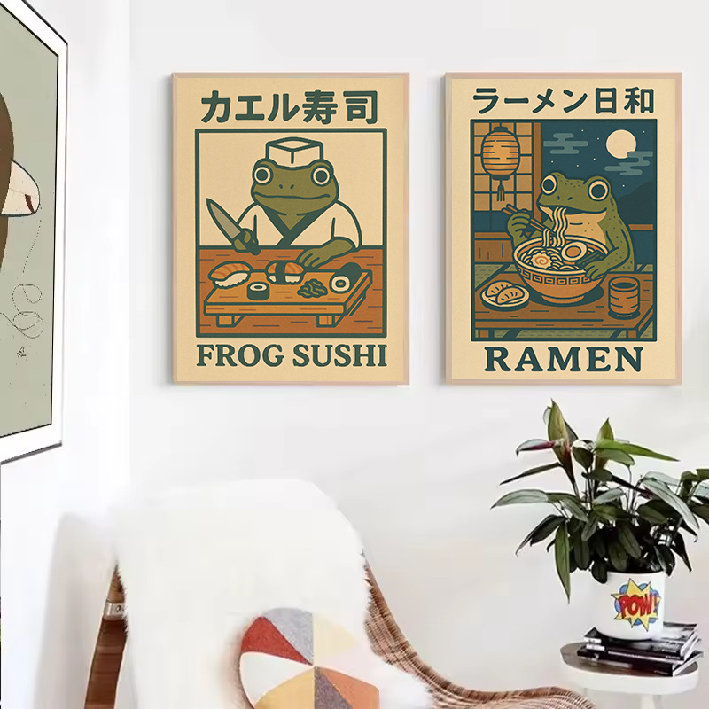 Японский Ретро Забавный Лягушк – обзор и цена Home Decor Vietnam