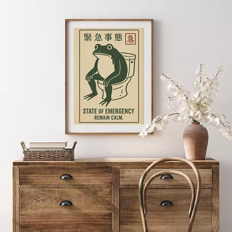 Японский Ретро Забавный Лягушк – обзор и цена Home Decor Vietnam