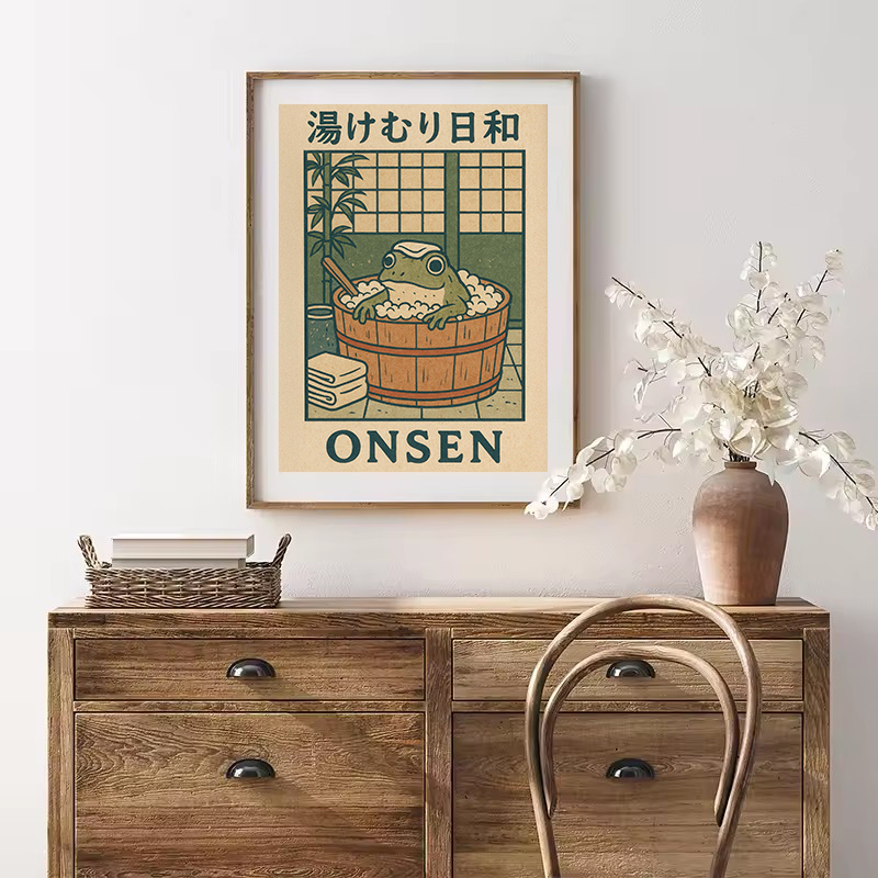 Японский Ретро Забавный Лягушк – обзор и цена Home Decor Vietnam