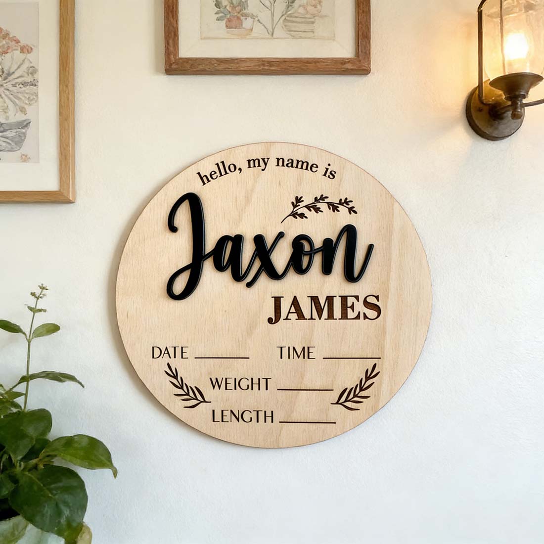1 шт. Деревянная табличка с им – обзор и цена Home Decor Happy