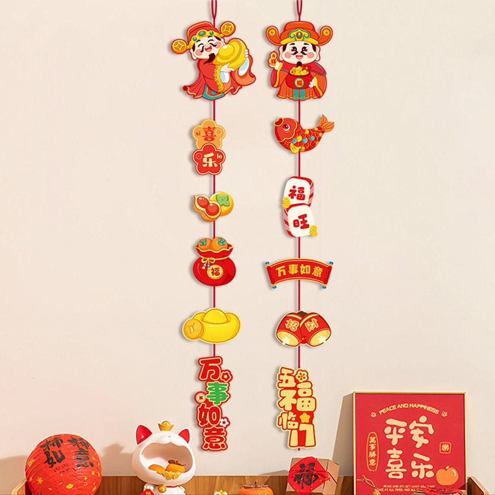 2 шт. китайские новогодние укр – обзор и цена Home Decor Vietnam