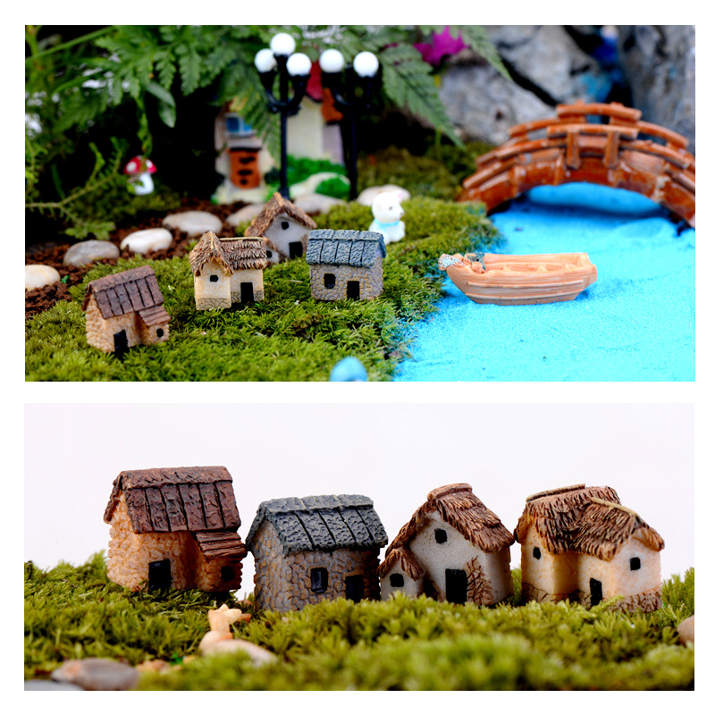 Миниатюрная фигурка домика из  – обзор и цена Home Decor Za