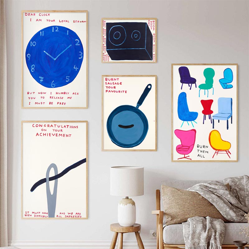 Дэвид Шригли плакаты юмористич – обзор и цена Home Decor Vietnam