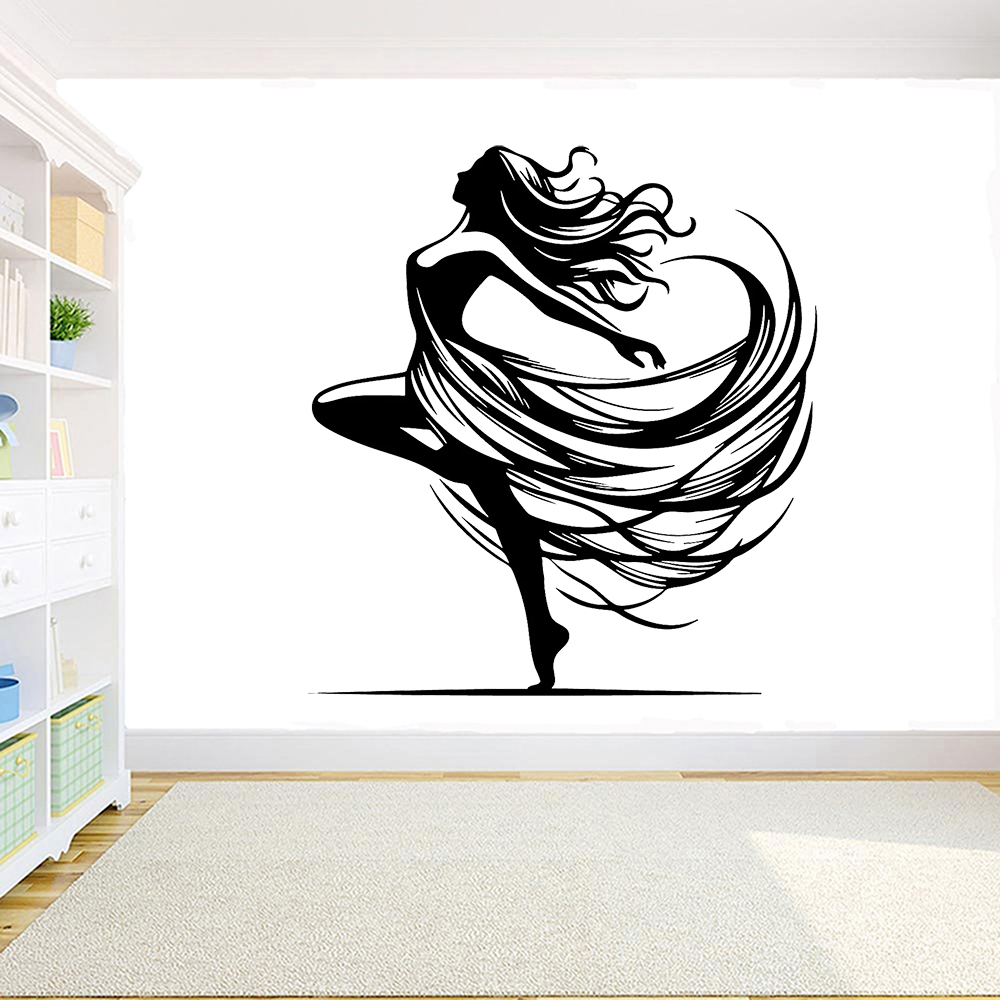Наклейка на стену «Танцующая ж – обзор и цена Home Decor Vinyl Flooring