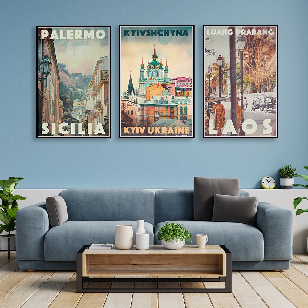 Современная винтажная картина  – обзор и цена Home Decor Yerevan